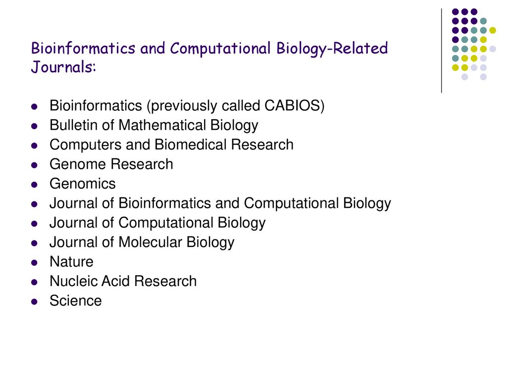 生物資訊 Bioinformatics 林育慶. - Ppt Download