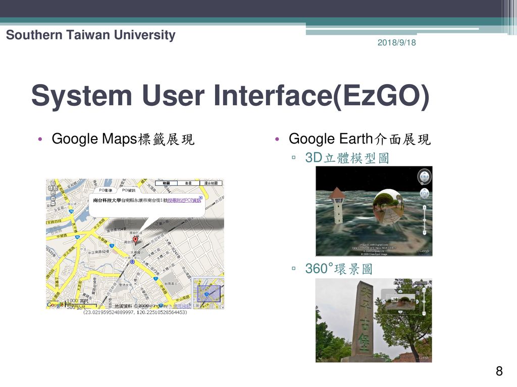 System User Interface(EzGO)