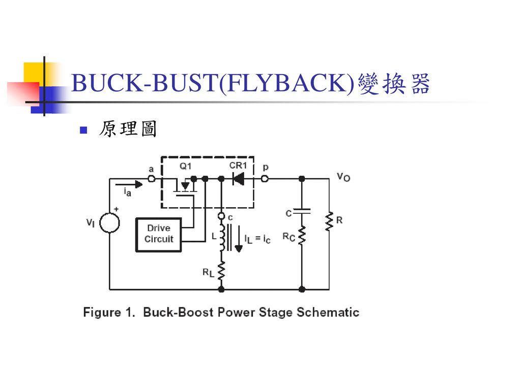 BUCK-BUST(FLYBACK)變換器