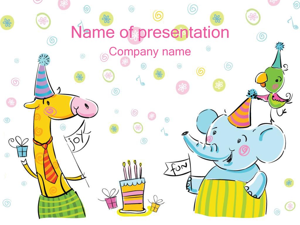 Name of presentation Company name