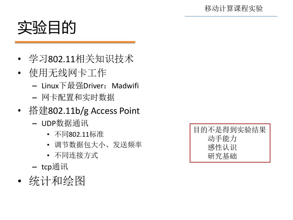 Wlan无线通讯实验 Liubin June, ppt download