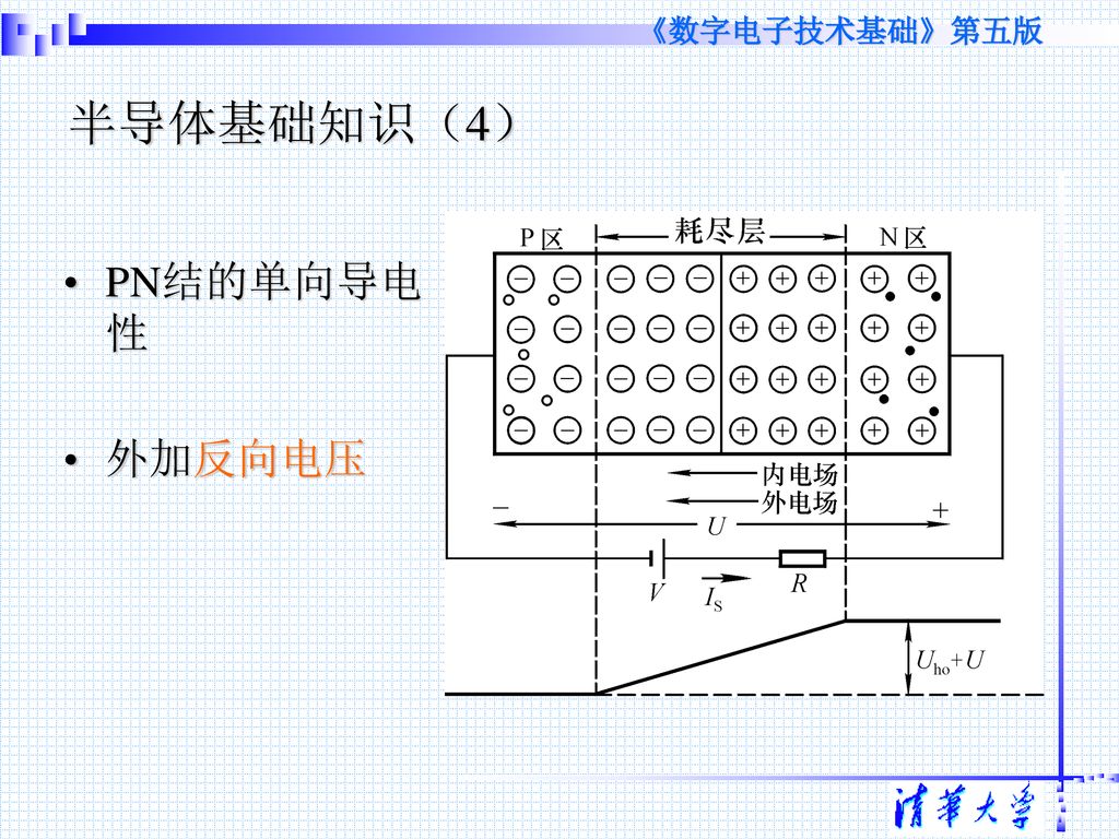 半导体基础知识（4） PN结的单向导电性 外加反向电压