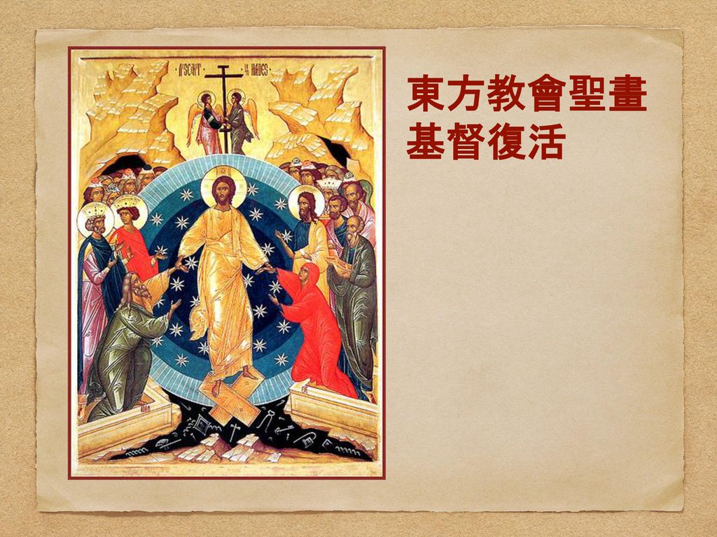 東方教會聖畫 基督復活