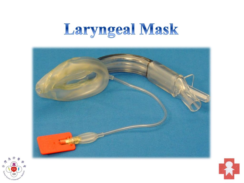 Laryngeal Mask 若時間不足，這部份可跳過去，或在學生提問題之後再補充 急診醫學會