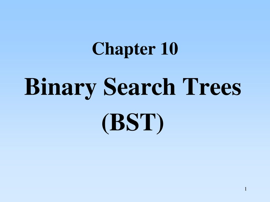 Binary Search Trees (BST) - Ppt Download