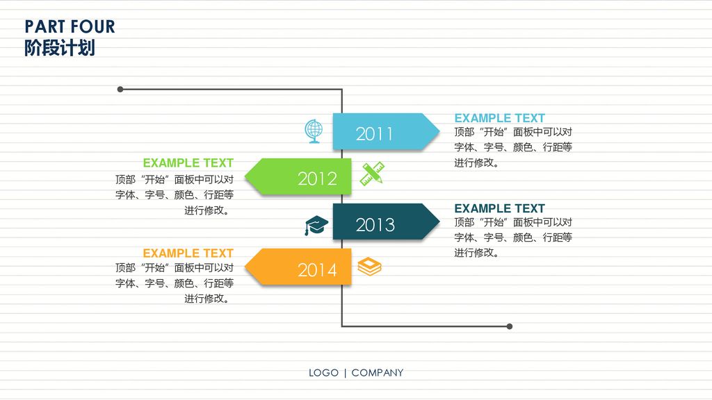 PART FOUR 阶段计划 EXAMPLE TEXT EXAMPLE TEXT
