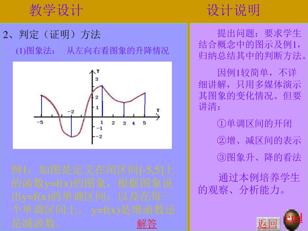 四川省天全中学说课竞赛多媒体演示课件 函数的单调性天全中学数学组熊亮 Ppt Download