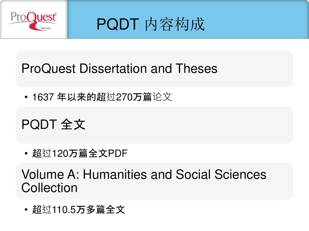 ProQuest Dissertations & Theses - Ppt Download