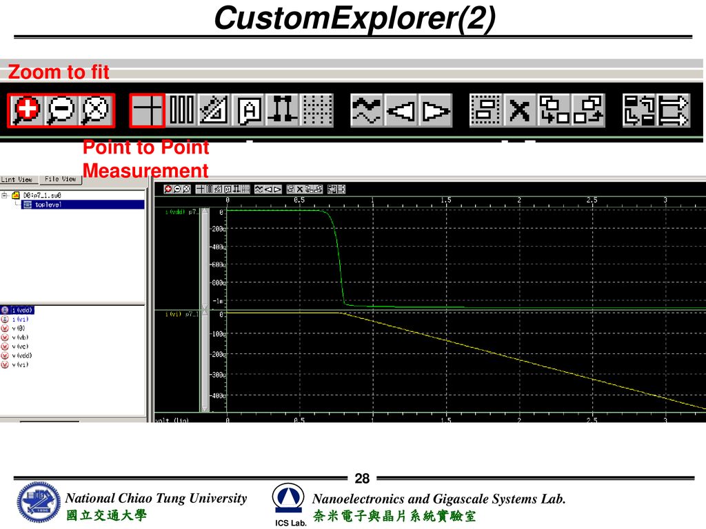 CustomExplorer(2) Zoom to fit Point to Point Measurement