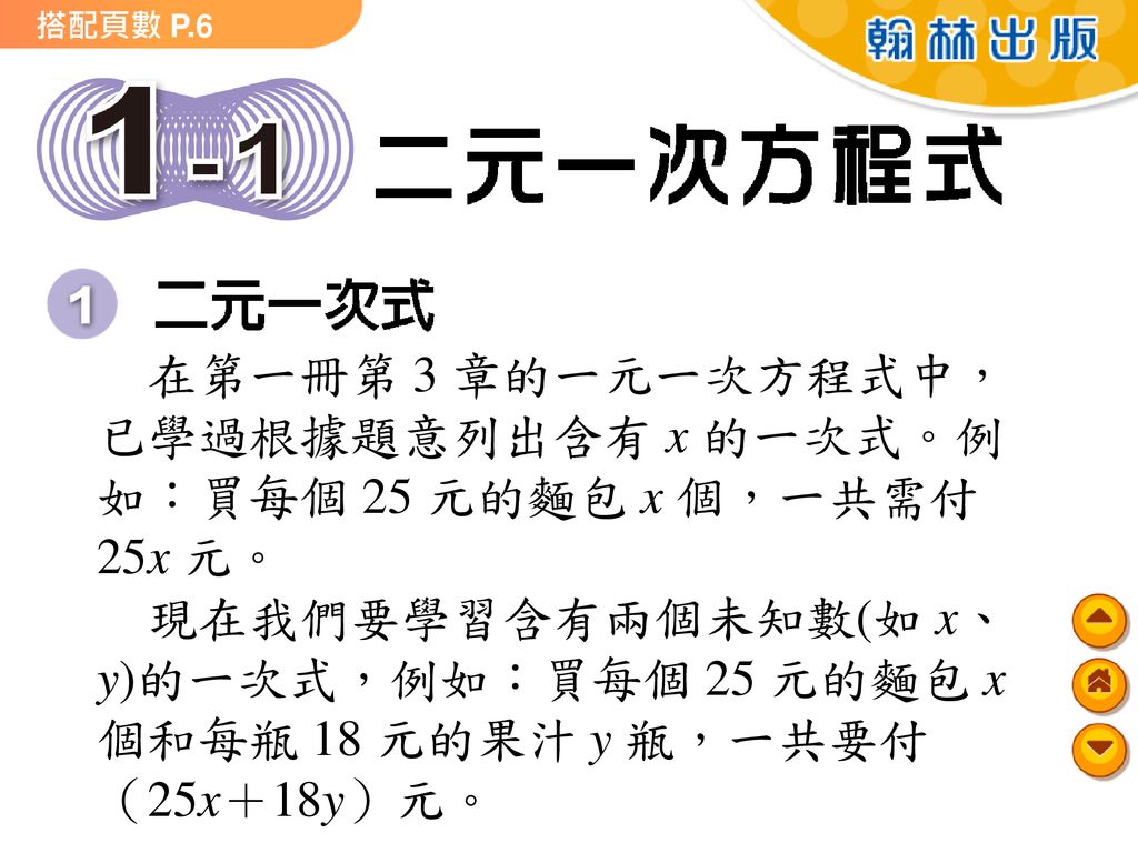 二元一次式二元一次式的化簡二元一次方程式自我評量 Ppt Download