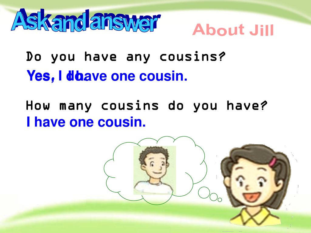 4 Do You Have Any Cousins Period 1 Ppt Download